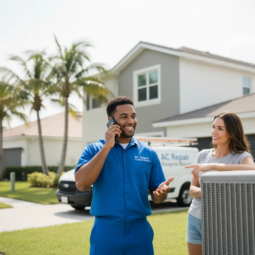 AC Repair Pompano Beach customer support in Sherman Oaks